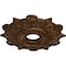 Ekena Millwork Preston Ceiling Medallion (Fits Canopies up to 4"), 17 1/2"OD x 4"ID x 1"P, Root Beer Crackle CM17PRRBC - alternate 3